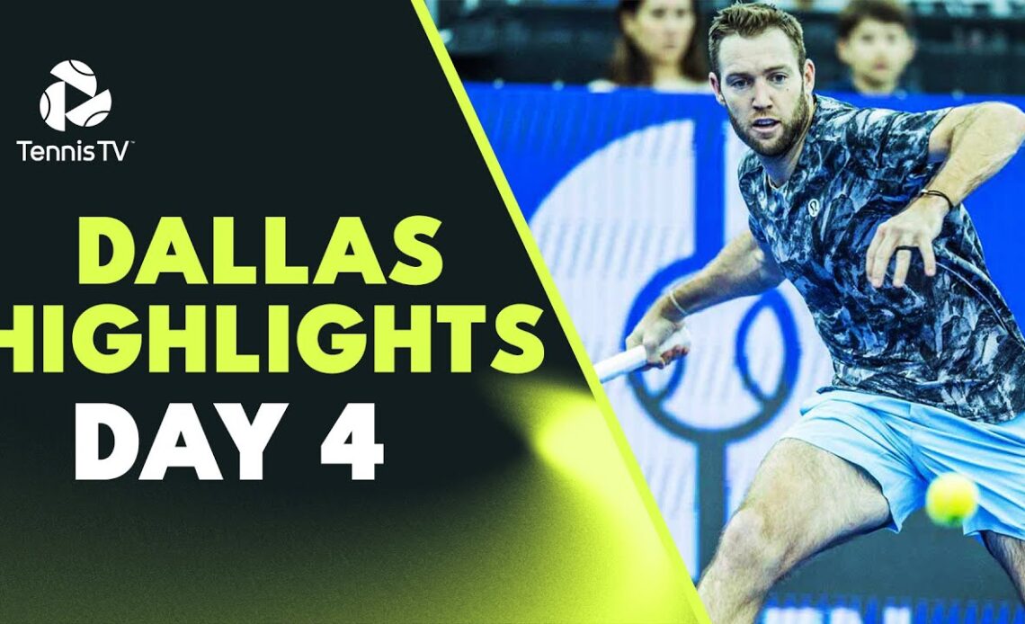 Fritz Battles Sock, Kecmanovic, Isner & Mannarino In Action | Dallas 2023 Day 4 Highlights