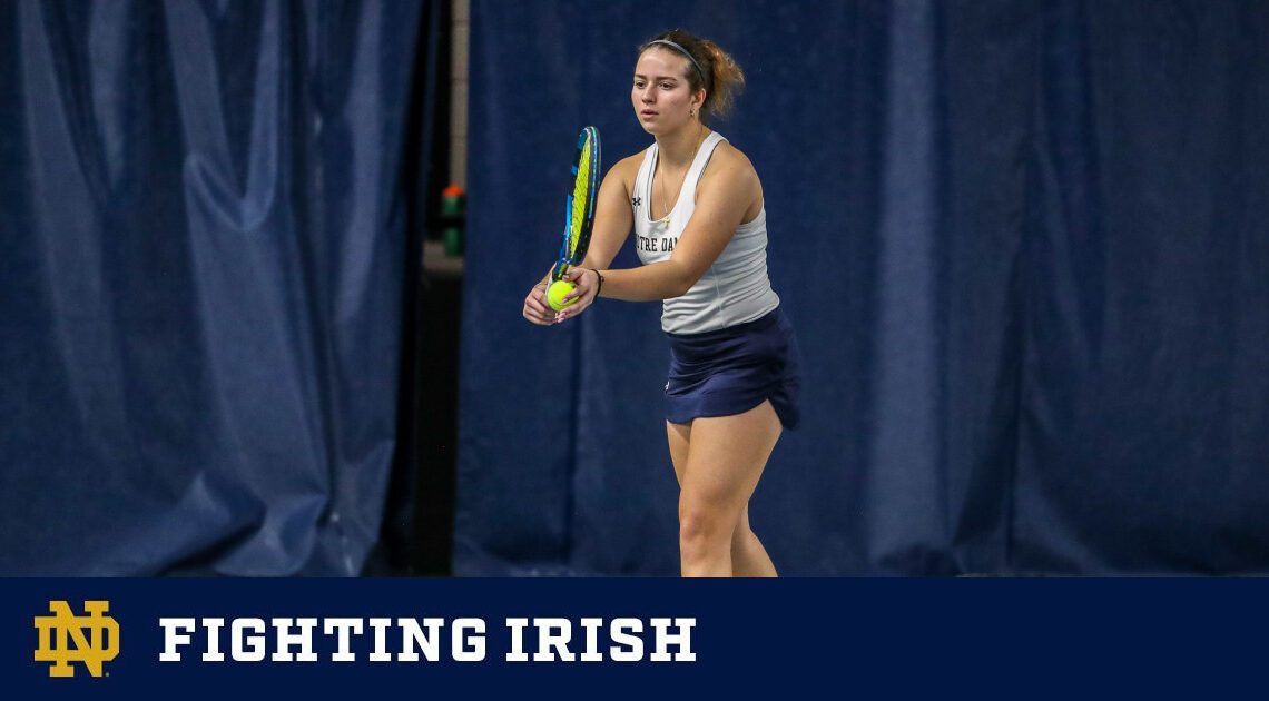 Irish Take Two of Three Matches Over the Weekend – Notre Dame Fighting Irish – Official Athletics Website