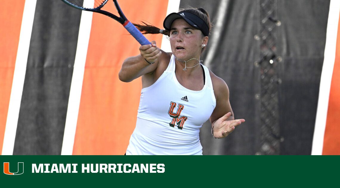 Mack Earns Second ACC Freshman of the Week Plaudit – University of Miami Athletics