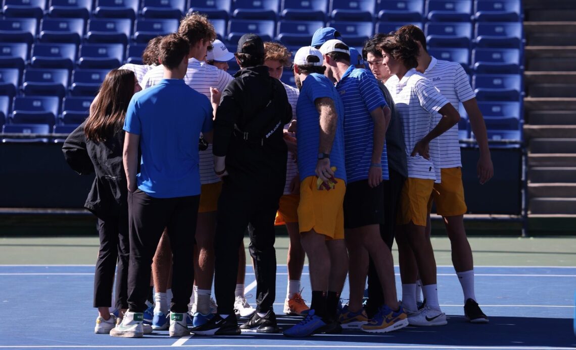 Men's Tennis Match Postponed Due to Rain in Forecast