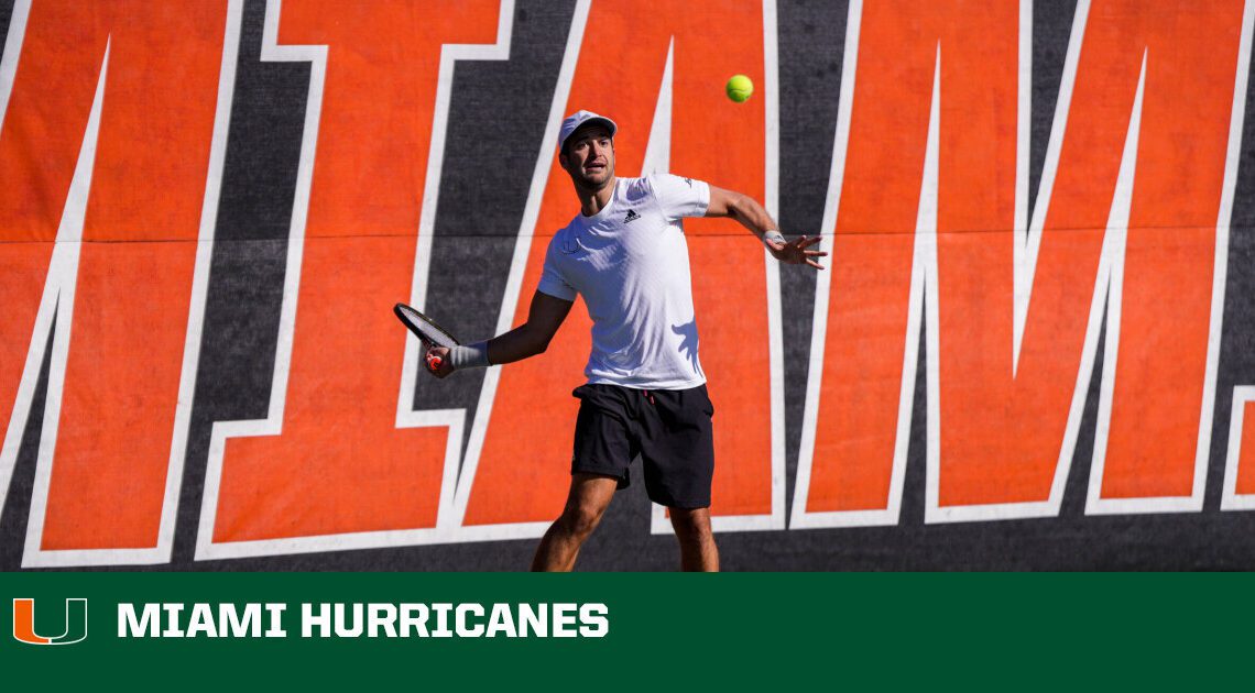 Miami Duo Ranked in ITA Singles Top-60 – University of Miami Athletics