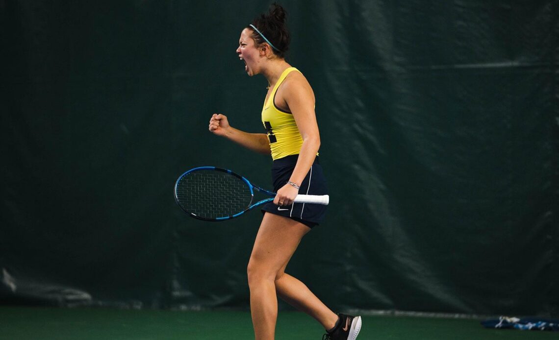 Michigan Advances to Quarterfinals at ITA Indoors