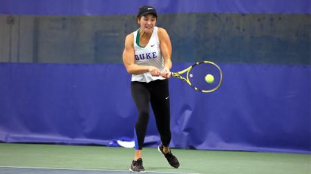 Morra Nets 100th Win; Duke Defeats Washington to Close ITA Indoors