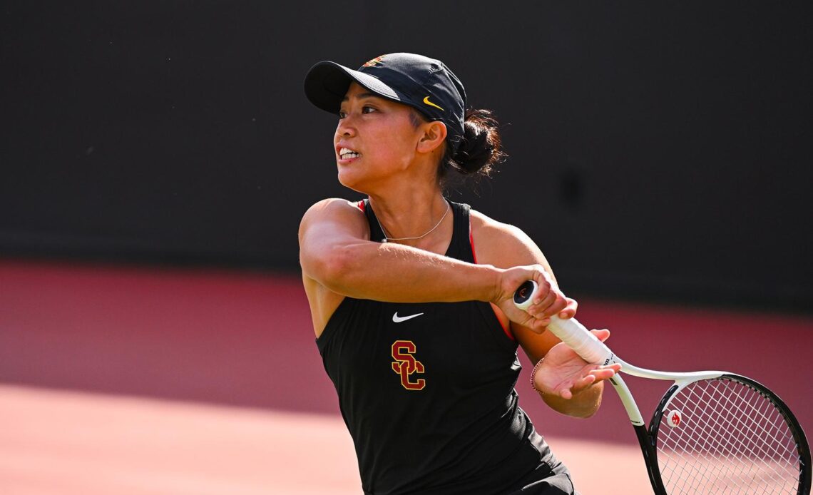 No. 24 USC Women’s Tennis Back In Action At Marks on Friday Against UCLA