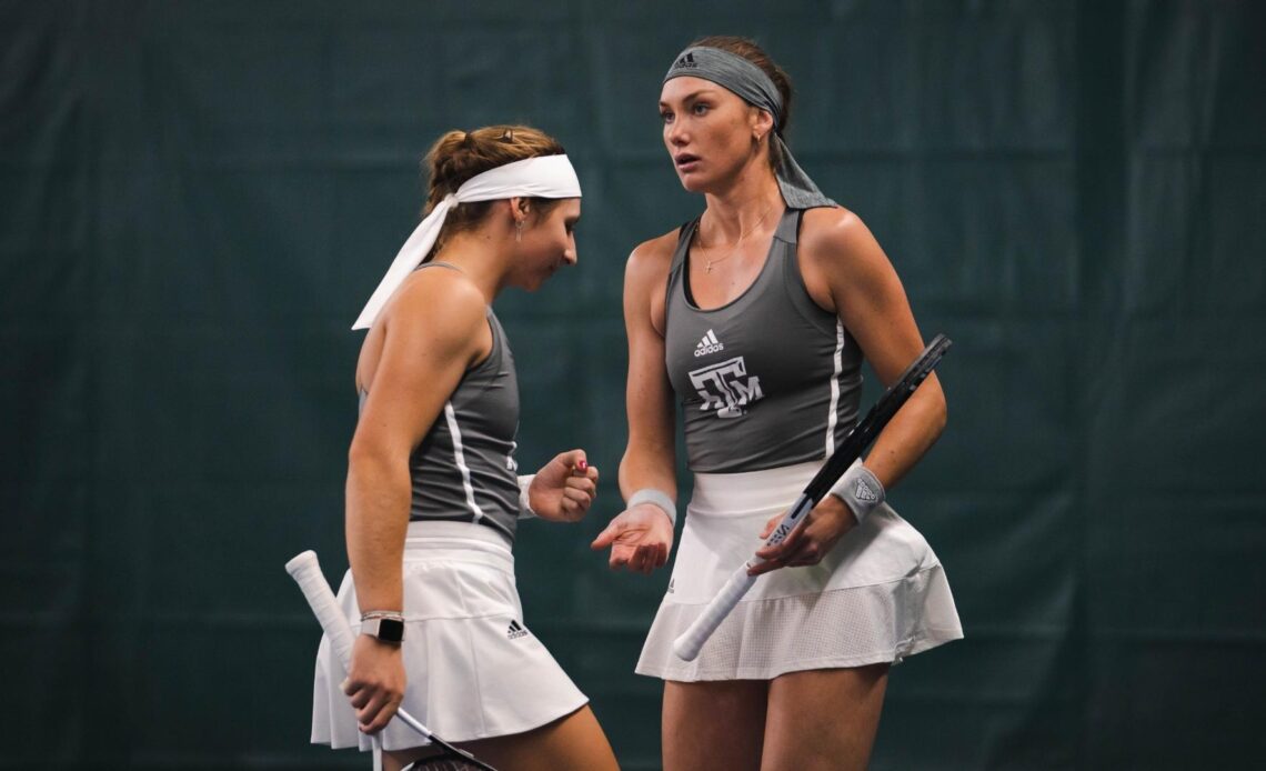 No. 3 Aggies Advance to Quarterfinals of ITA National Team Indoors - Texas A&M Athletics