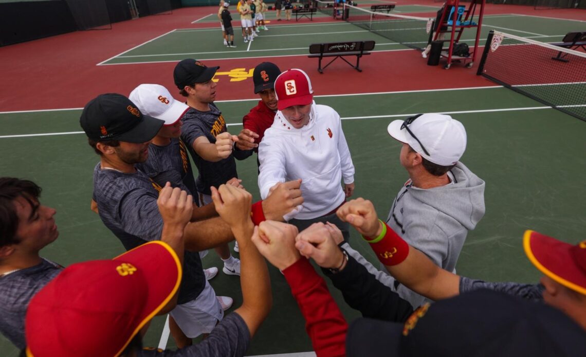 No. 6 USC Men’s Tennis Suffers First Loss at No. 4 Michigan