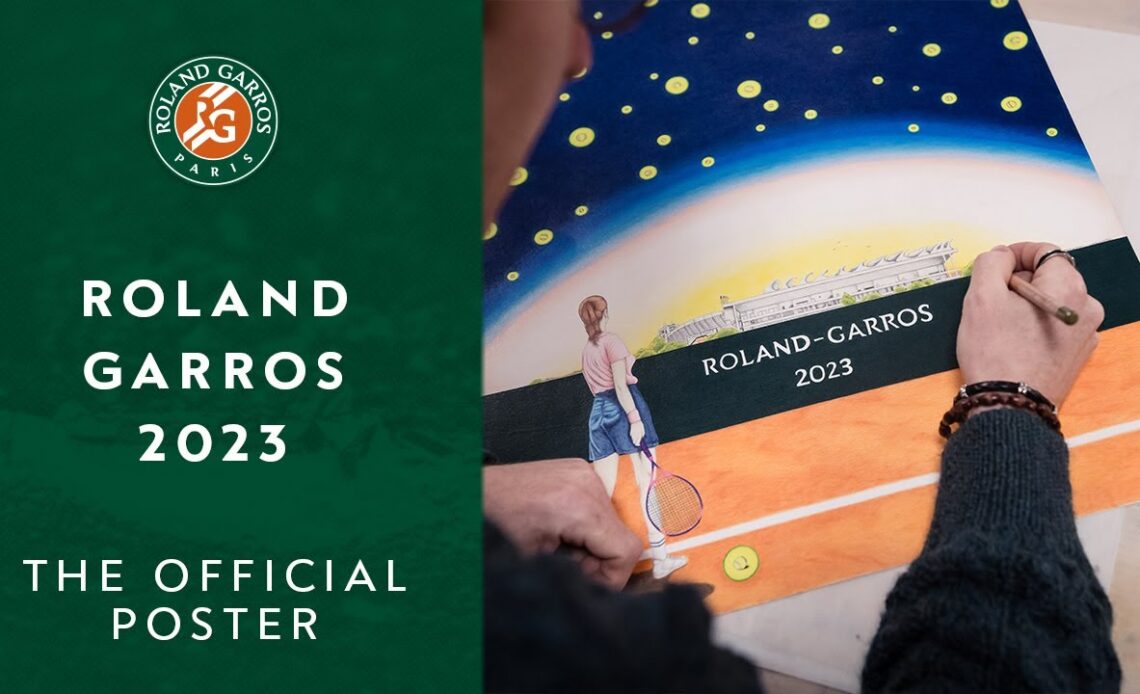 Roland-Garros 2023 - The official poster