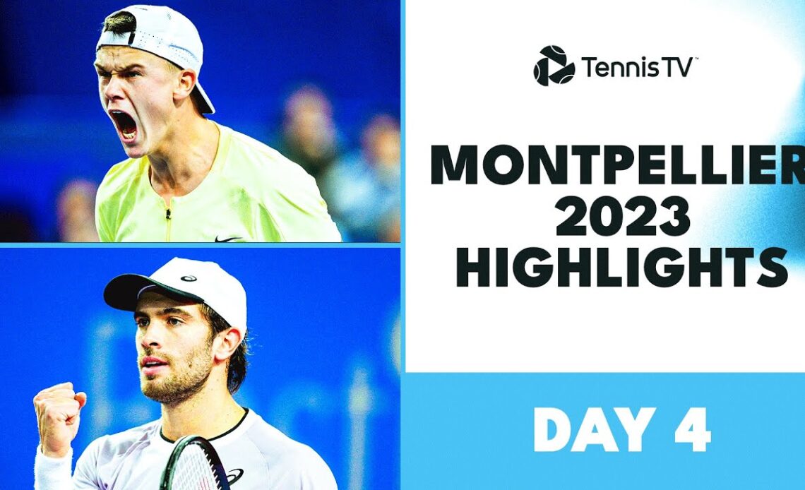 Rune & Coric Open Campaigns; Davidovich Fokina Also Features | Montpellier 2023 Day 4 Highlights