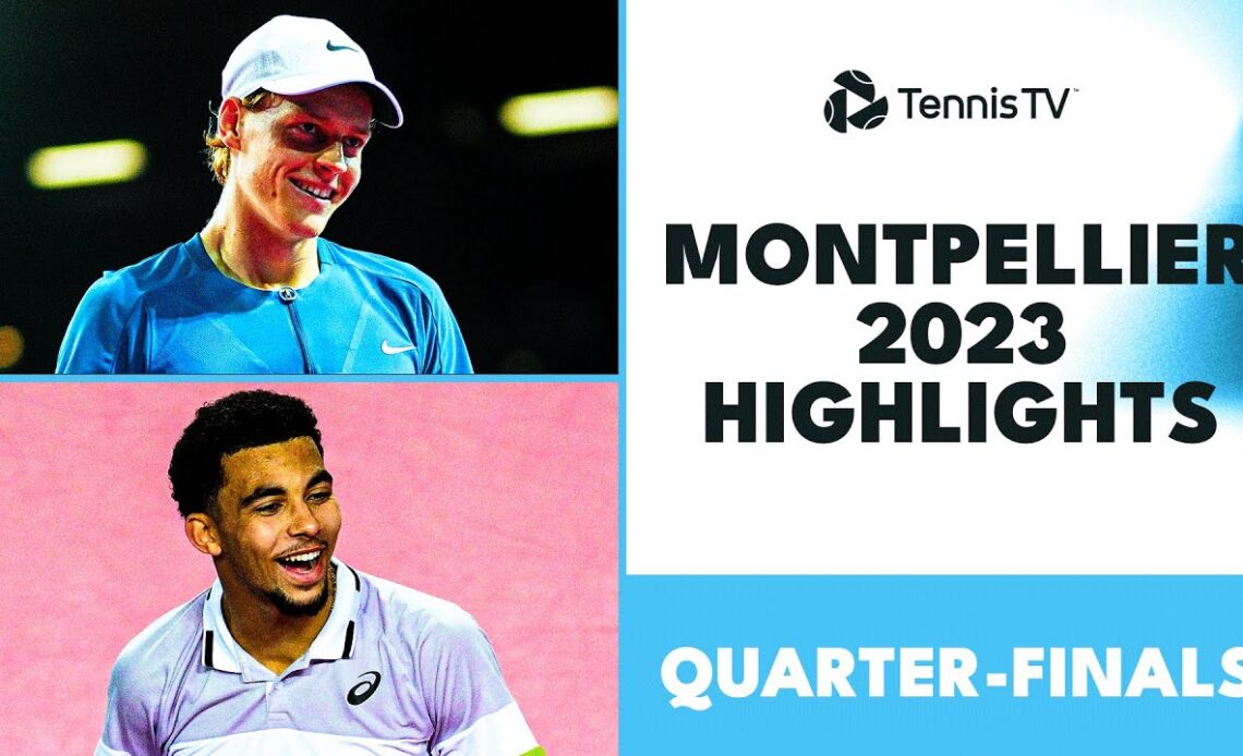 Sinner Faces Sonego; Rune, Coric & Fils Also In Action | Montpellier 2023 Quarter-Finals Highlights