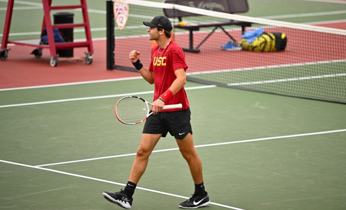 USC’s Stefan Dostanic Named Pac-12 Men’s Tennis Player of the Week