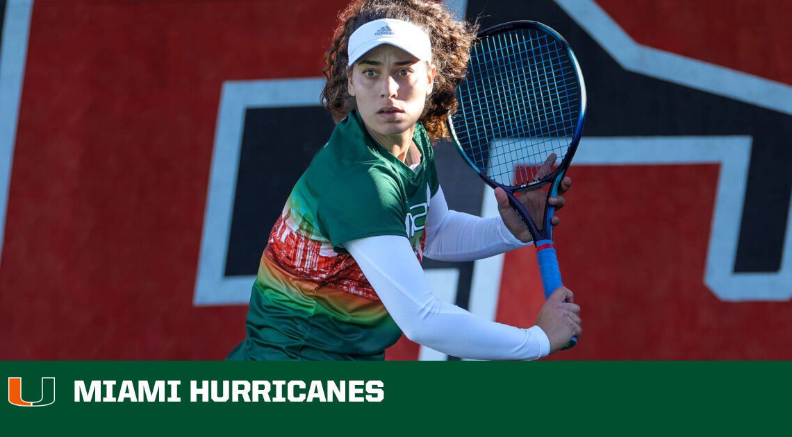 W. Tennis Places No. 16 in ITA Rankings – University of Miami Athletics