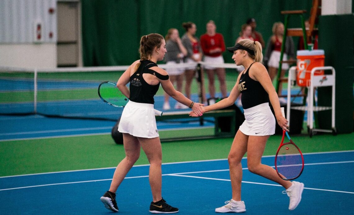 Wake Forest Women’s Tennis Claims 2023 Blue Gray Classic Championship