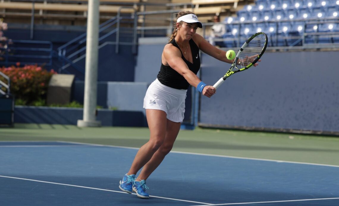 Women's Tennis Visits Crosstown Rival USC Monday