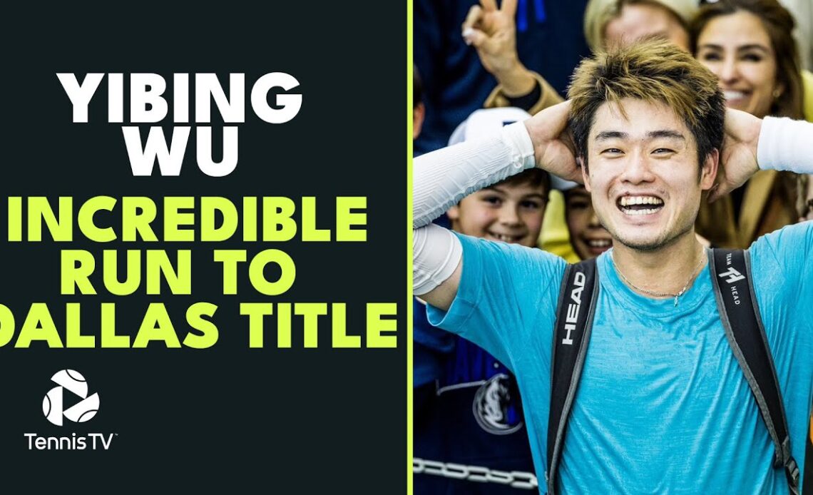 Yibing Wu: The First Chinese Man To Win An ATP Title 🏆