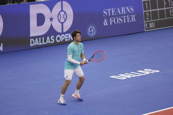Yibing Wu stuns top-seeded Taylor Fritz in Dallas, is China's first ATP finalist