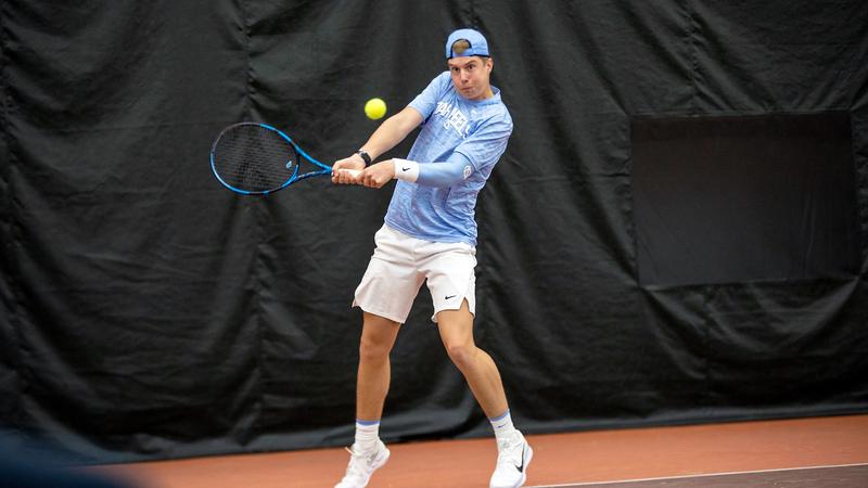 9th-Ranked Men's Tennis Dominates Virginia Tech, 6-1