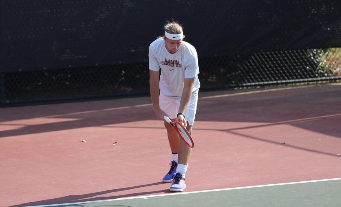 Alabama Men’s Tennis Drops 5-2 Battle to No. 18 Tennessee