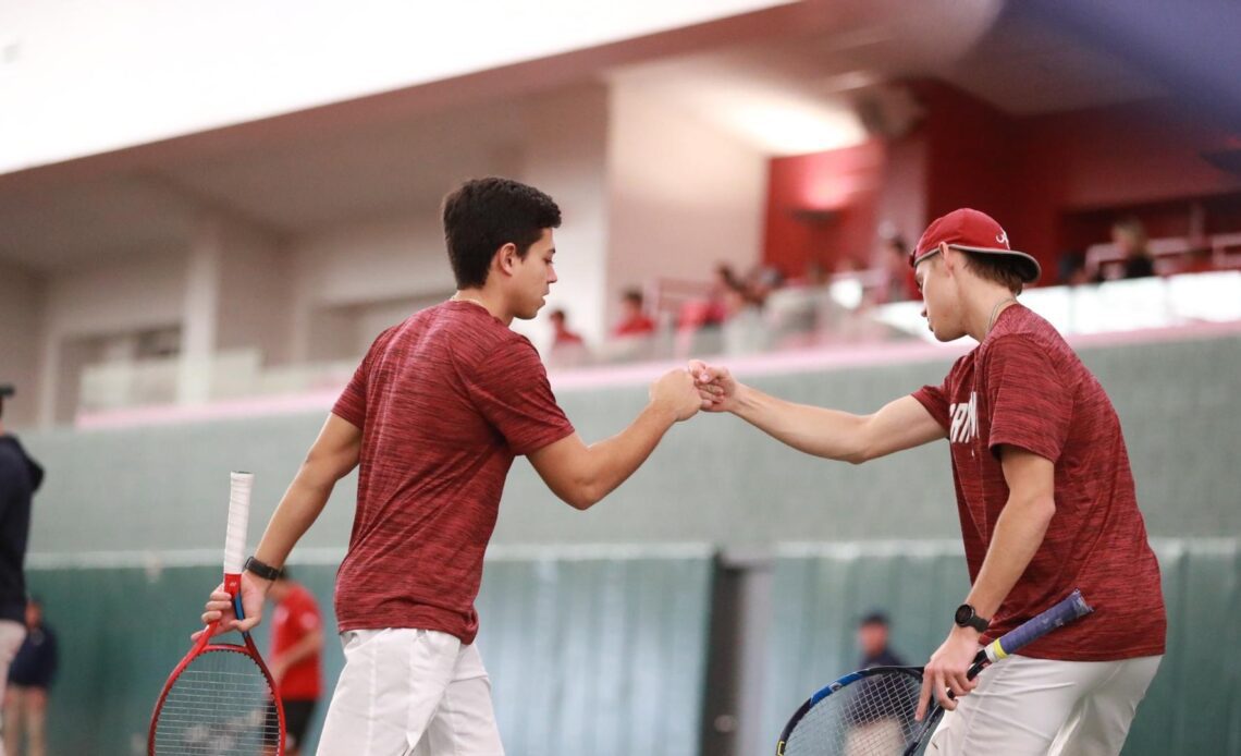 Alabama Men’s Tennis Returns Home to Face No. 18 Tennessee, No. 6 Kentucky