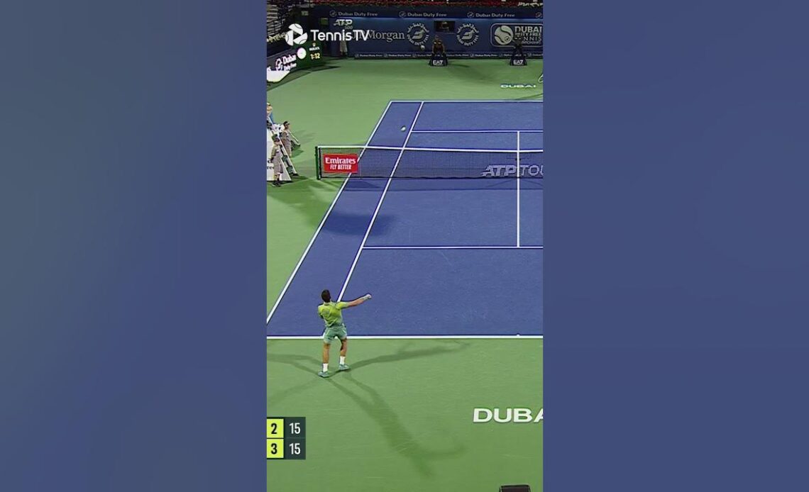 BREATHTAKING Djokovic vs Medvedev Point 🤯