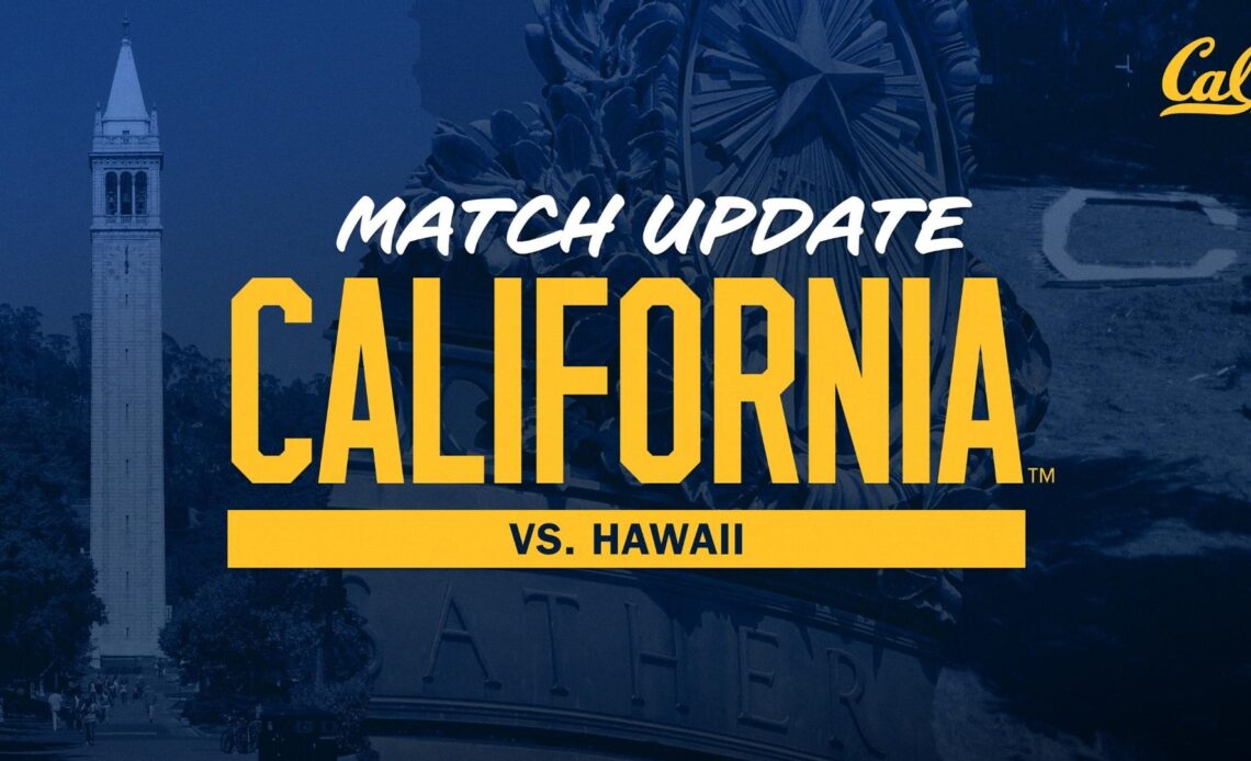Cal-Hawaii Match Canceled - California Golden Bears Athletics