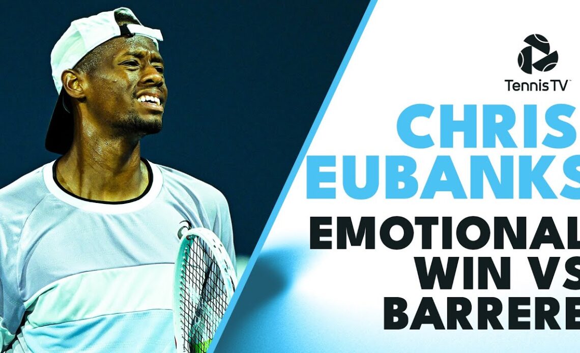 Chris Eubanks EMOTIONAL Win For Top 100 Ranking! | Miami 2023