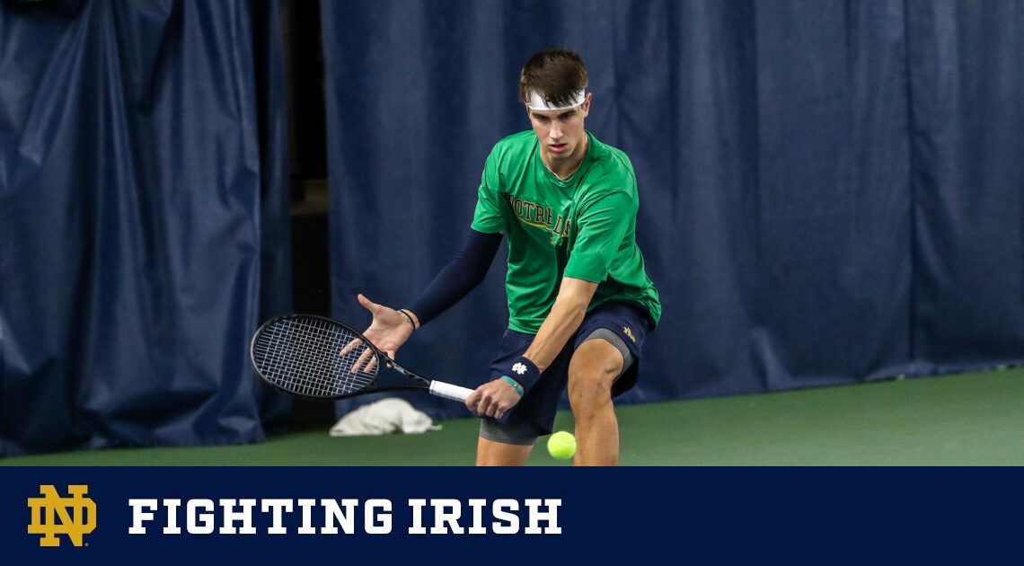 Dominko and Vashistha Get Wins as Irish Fall 5-2 – Notre Dame Fighting Irish – Official Athletics Website