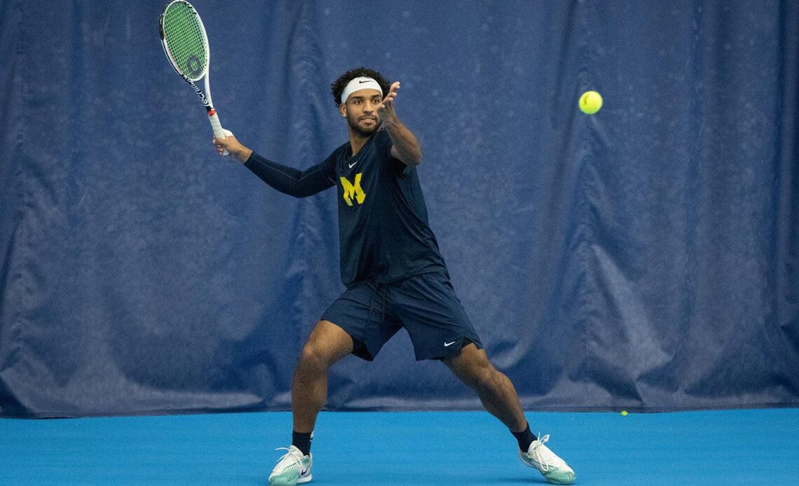 Fenty Wins 100th Career Singles Match as Michigan Falls at No. 4 Ohio State