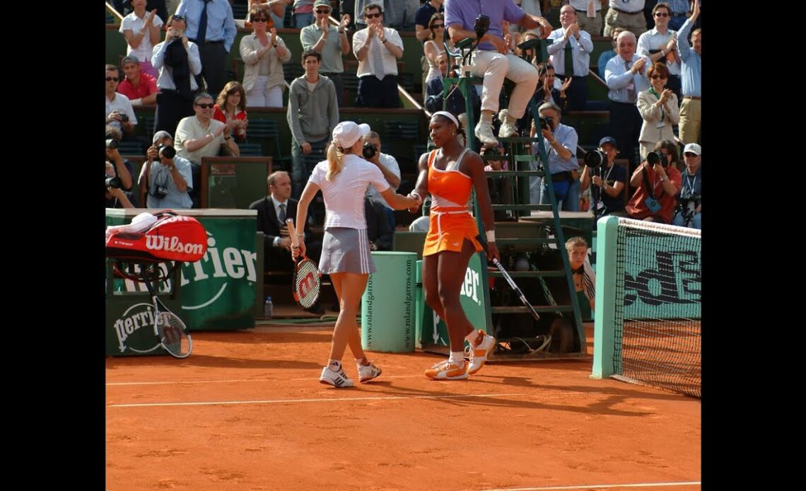 🇧🇪 Henin v. Williams 🇺🇸 2003 Women's singles semi-final I Classic Match Roland-Garros