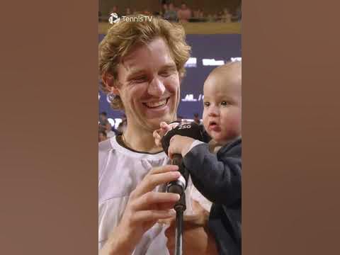 Interview INTERRUPTED By Nicolas Jarry's Son 🤣