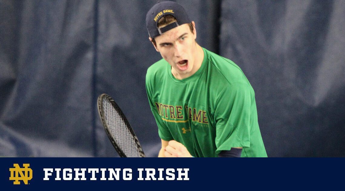 Irish Split Day; Dominko Earns Top 5 Singles Win – Notre Dame Fighting Irish – Official Athletics Website