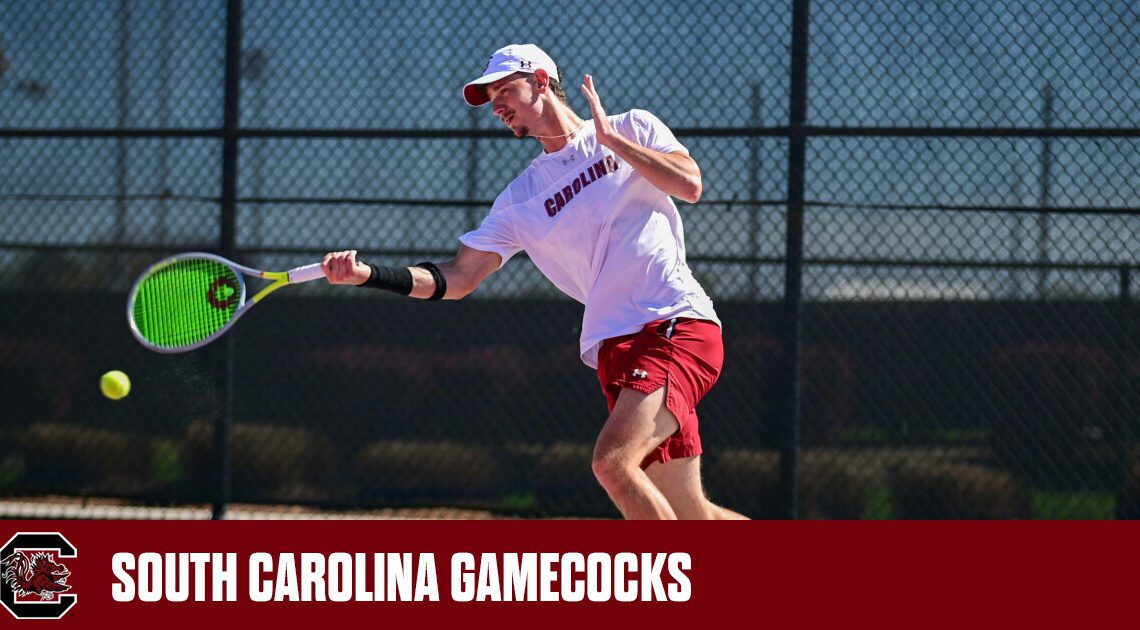 Men’s Tennis Continues Conference Play Against No. 66 Alabama – University of South Carolina Athletics