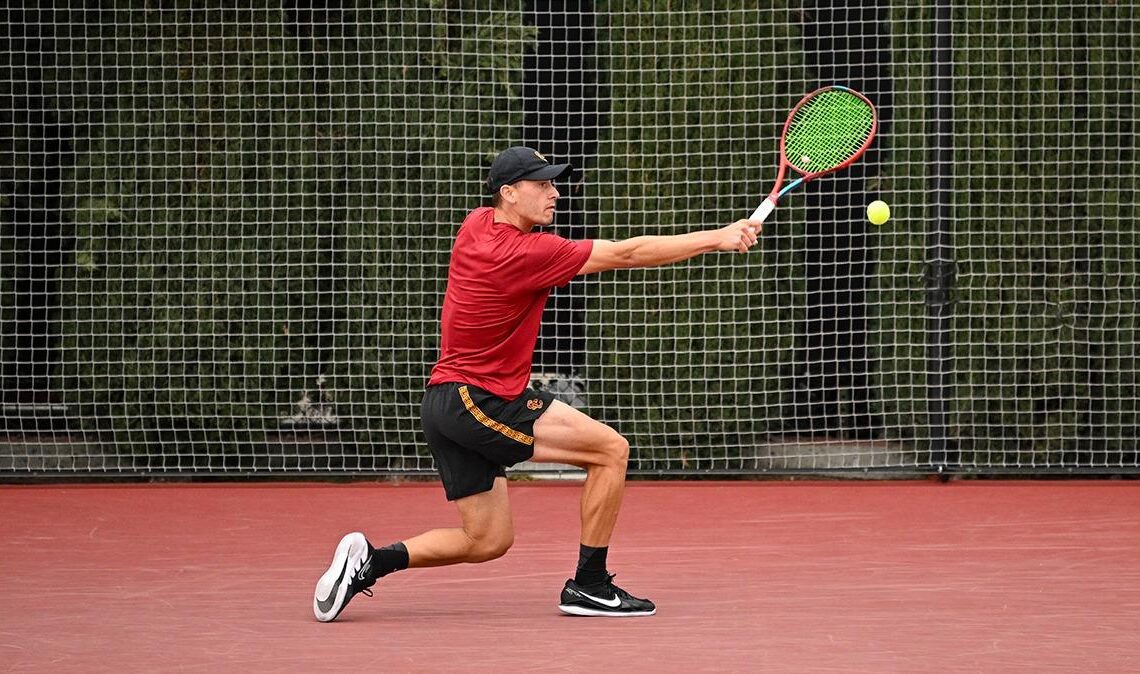 No. 10 USC Men’s Tennis Falls 4-1 To No. 3 Texas To Wrap Non-Conference Play