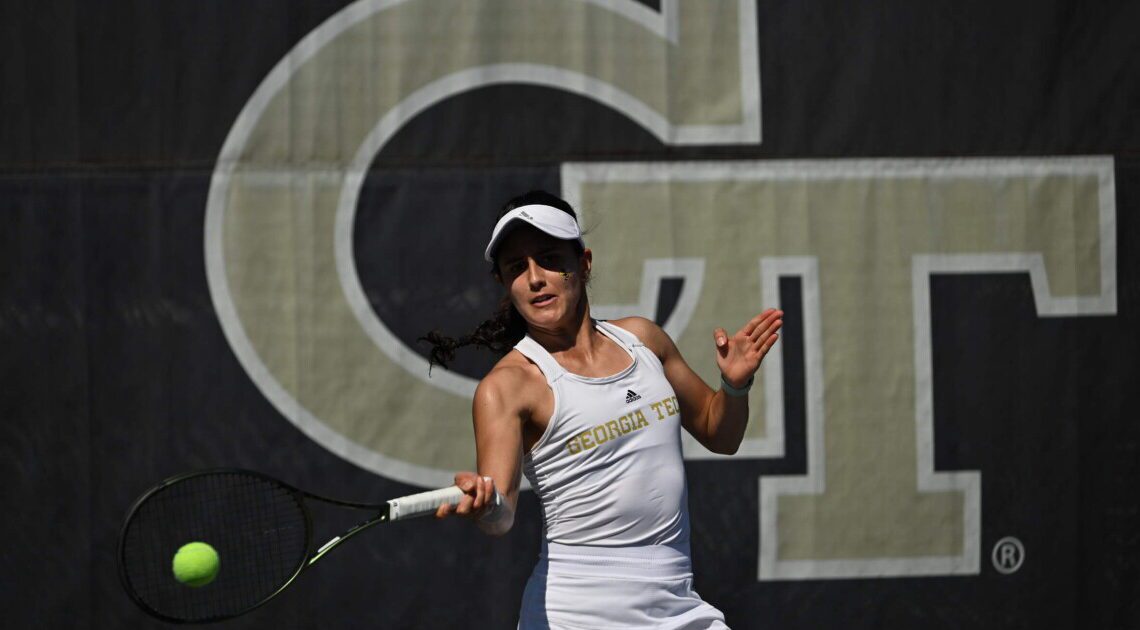 No. 12 Virginia Edges No. 20 Jackets, 4-3 – Women's Tennis — Georgia Tech Yellow Jackets