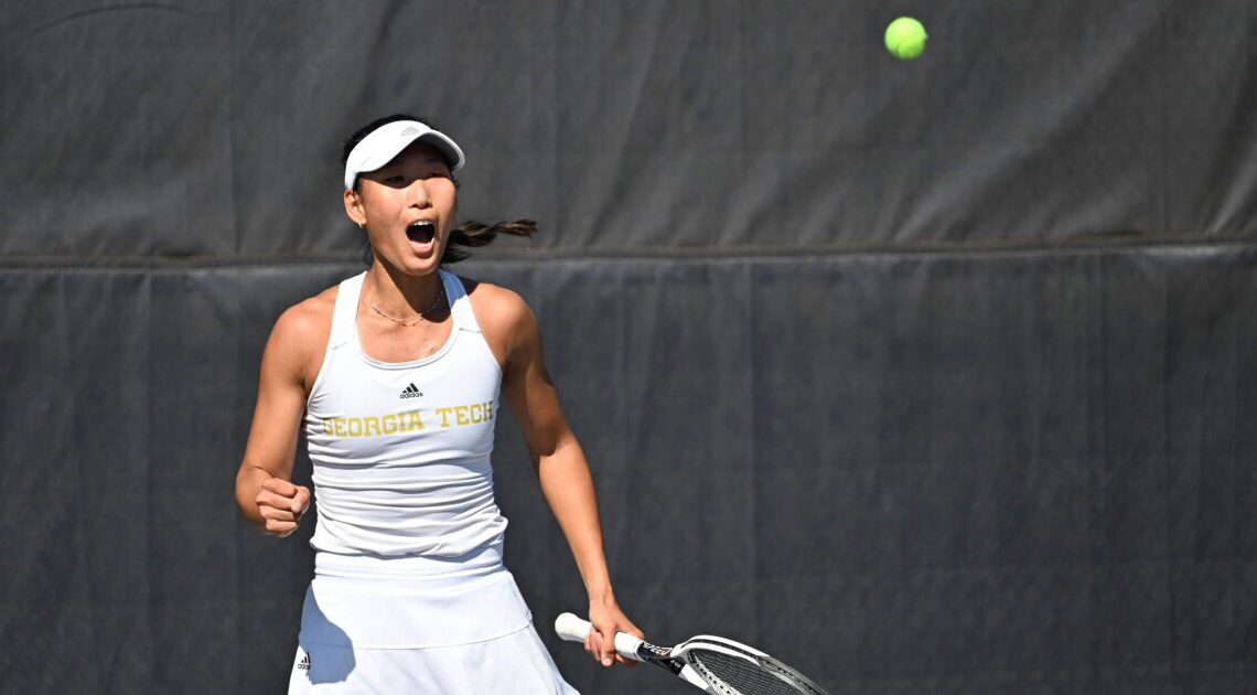 No. 22 Jackets Edge No. 24 UCF, 4-3 – Women's Tennis — Georgia Tech Yellow Jackets