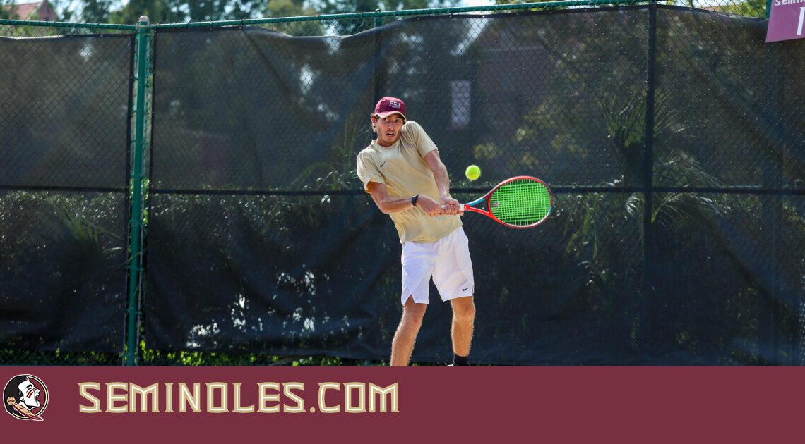 No. 23 Florida State Travels To Play Three Weekend Matches