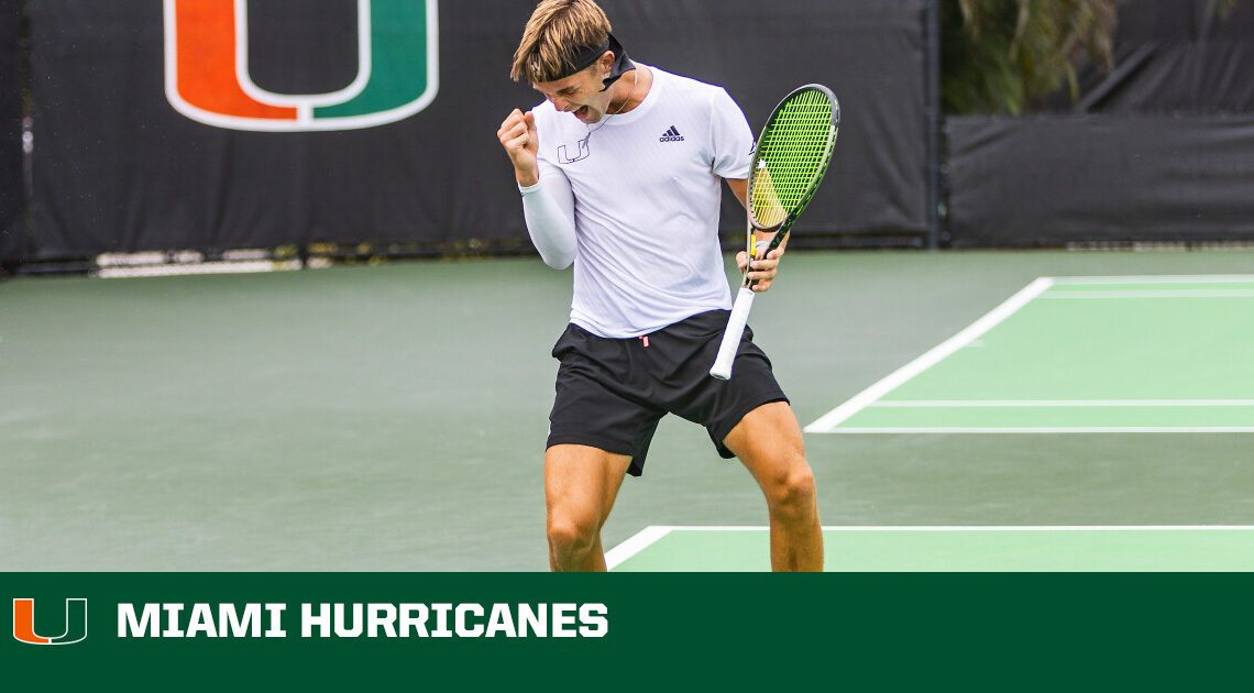 No. 60 Miami Tallies Second Win Over Ranked Opponent – University of Miami Athletics