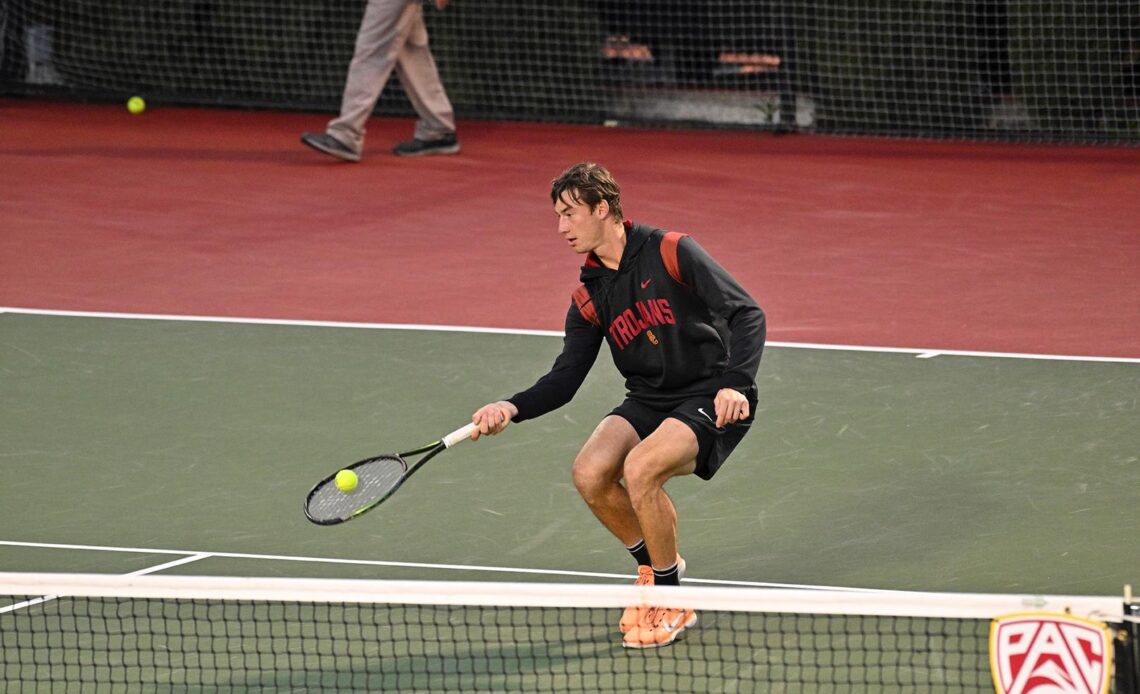 No. 8 USC Men’s Tennis Back At Marks For Monday Match Against Oklahoma State