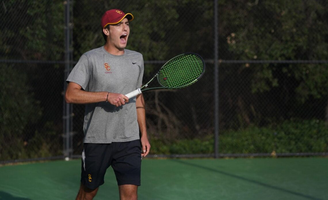 No. 8 USC Men's Tennis to Face Pepperdine in UTR College Match Challenge