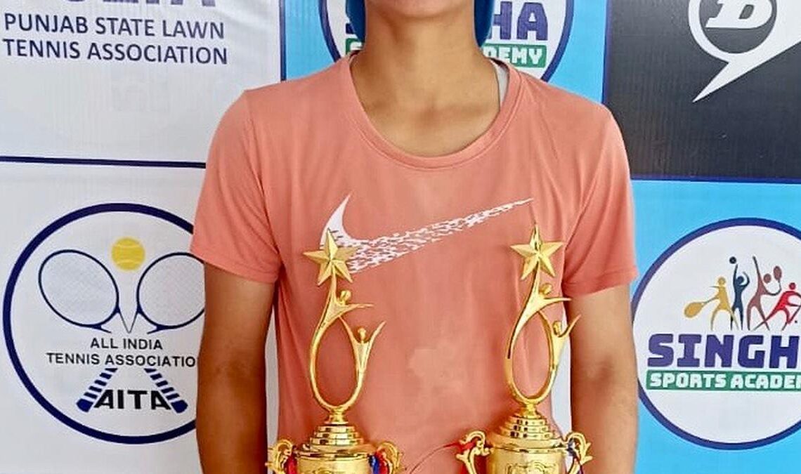 Riya wins a double crown in Asian tennis