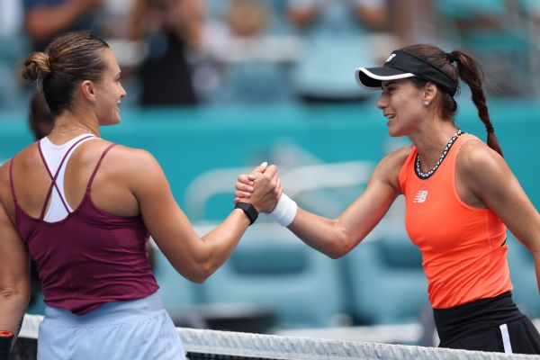 Sorana Cirstea stuns Aryna Sabalenka to reach Miami Open semis