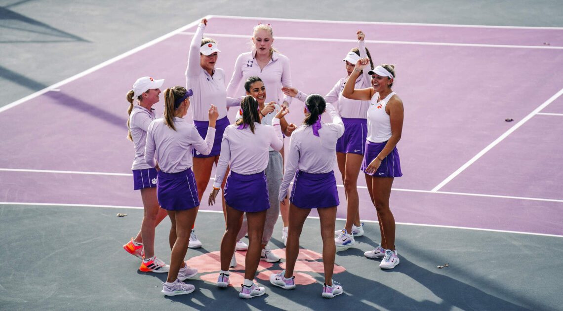 Tigers Ranked No. 33, Medvedeva Ranked No. 74 in Latest ITA Poll – Clemson Tigers Official Athletics Site