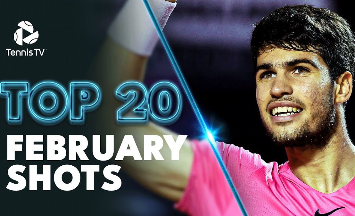Top 20 Best ATP Tennis Shots | February 2023