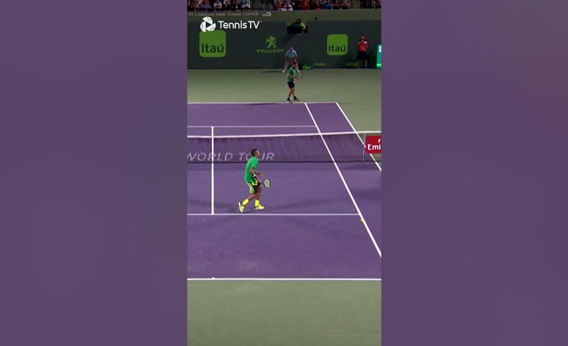 When Federer Faced Kyrgios 👀