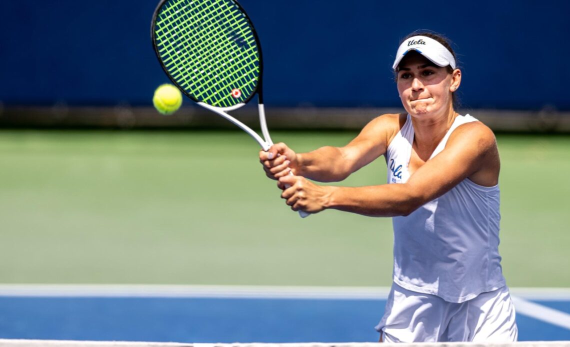 Women's Tennis Rolls to 4-0 Win Against Colorado