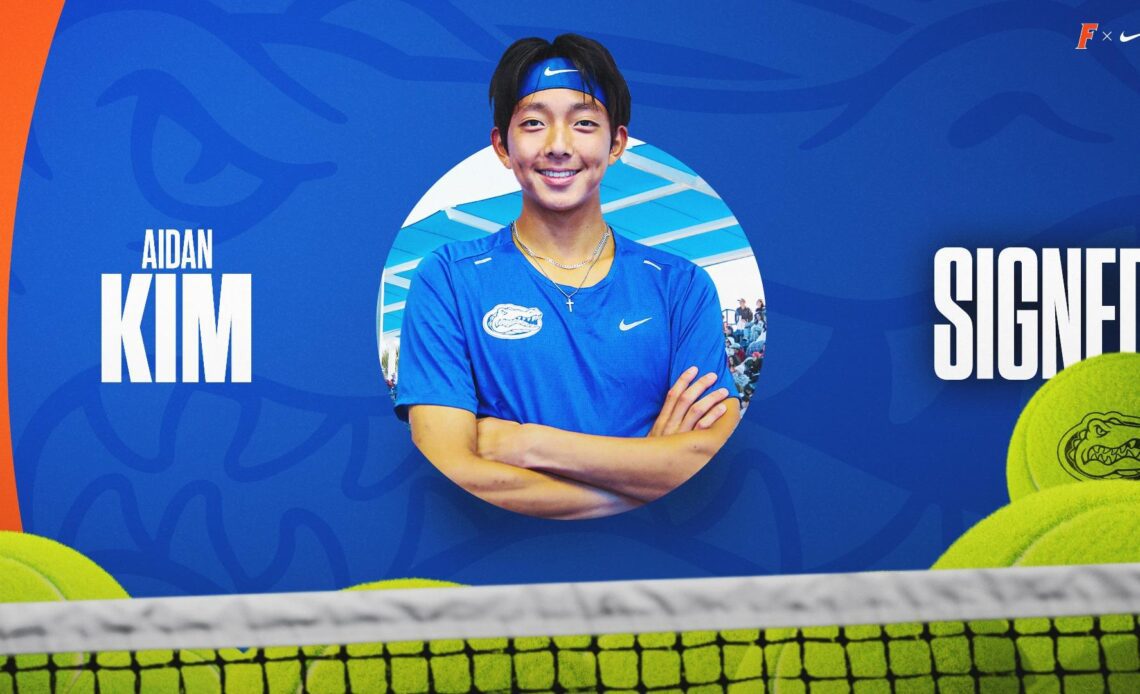 Aidan Kim Signs with Florida Men’s Tennis