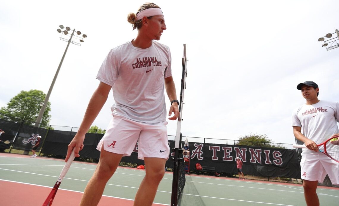 Alabama Men’s Tennis Comes up Short in 4-3 Loss to No. 12 Mississippi State