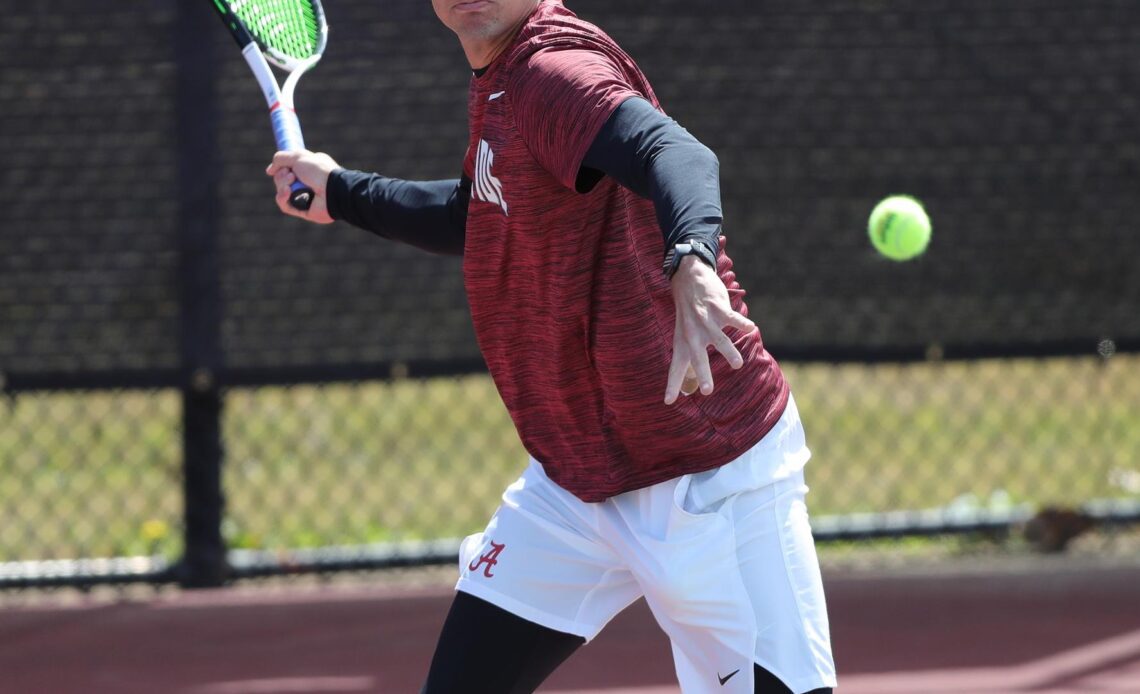 Alabama Men’s Tennis Travels to Ole Miss, Hosts No. 17 Auburn in Weekend Matches