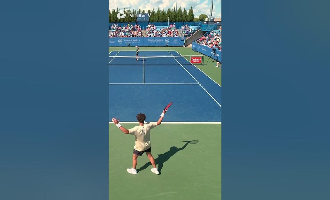 Ben Shelton BRILLIANT Tweener vs Ruud