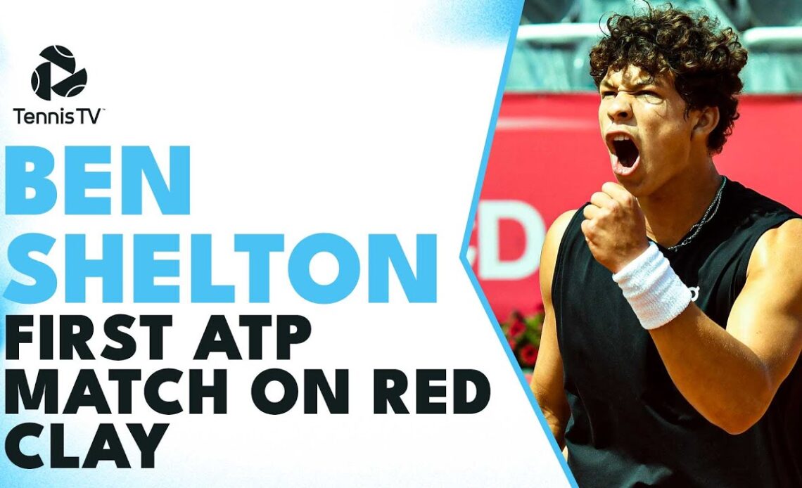 Ben Shelton: First-Ever ATP Match On Red Clay! | Estoril 2023 Highlights