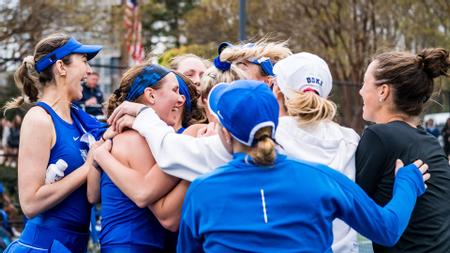 Blue Devil Women’s Tennis Jumps to No. 3 Nationally